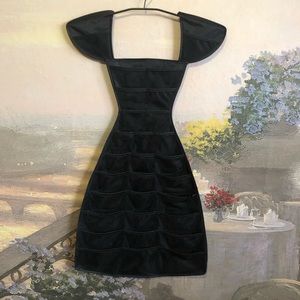 Closet organizer, dress shaped.